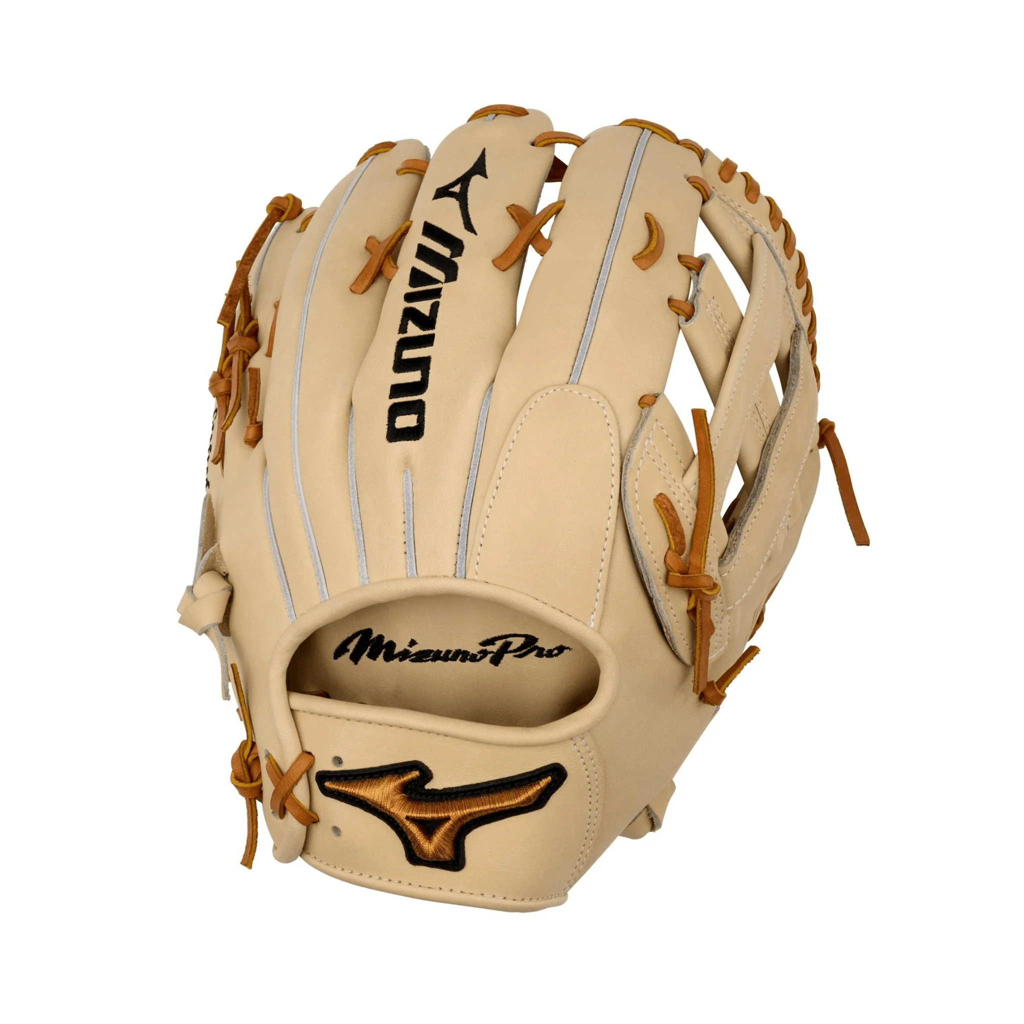 Mizuno GMP-7000D Mizuno Pro Outfielders Baseball Glove 12.75" RH Tan - Image 2