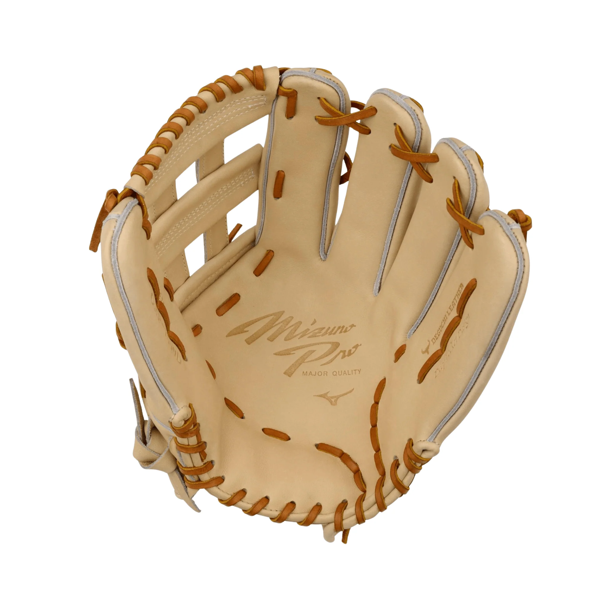 Mizuno GMP-7000D Mizuno Pro Outfielders Baseball Glove 12.75" RH Tan - Image 3