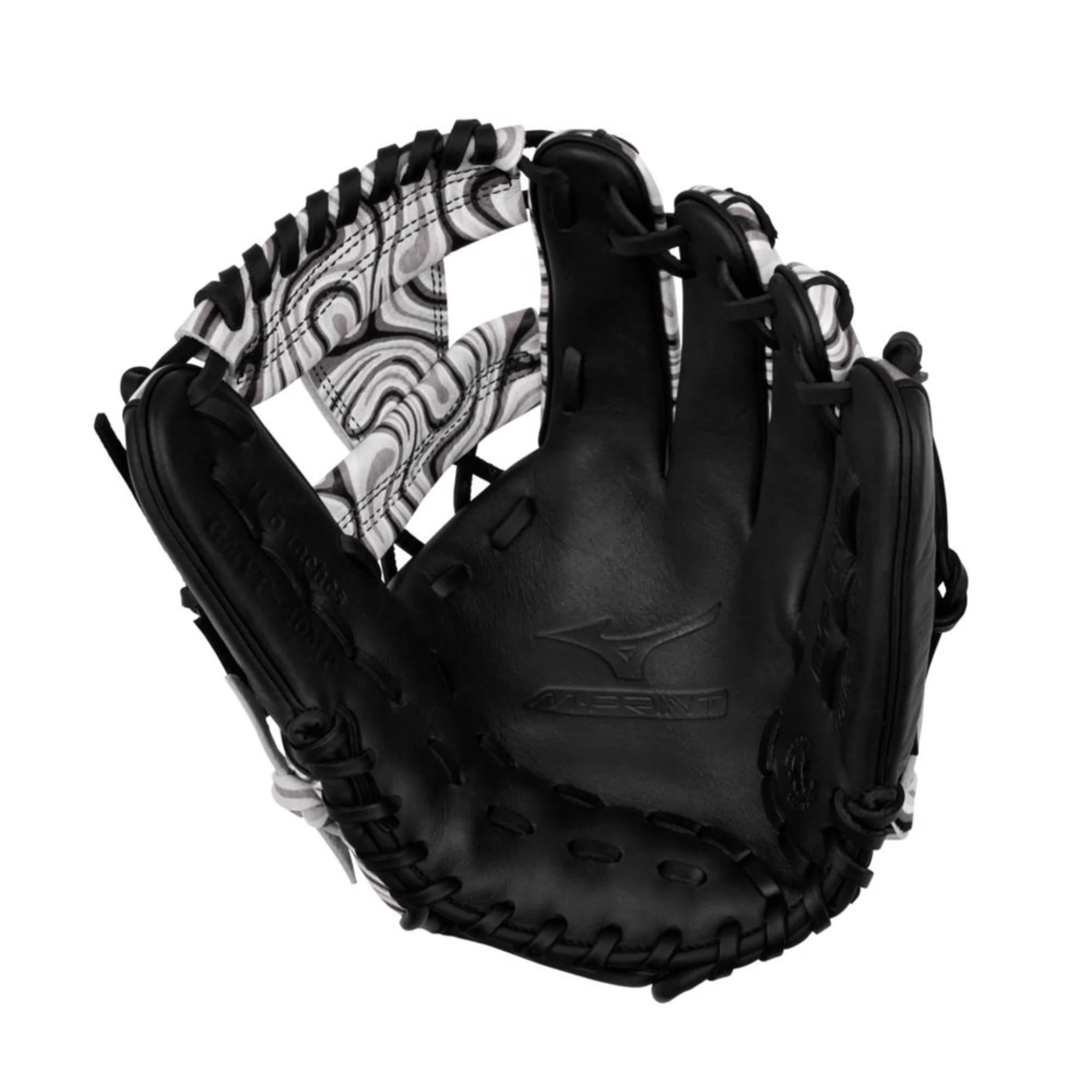 Mizuno GMVP-40MP MVP Prime M-Print Infield Baseball Glove 11.5"RH Oil Slick - Image 3
