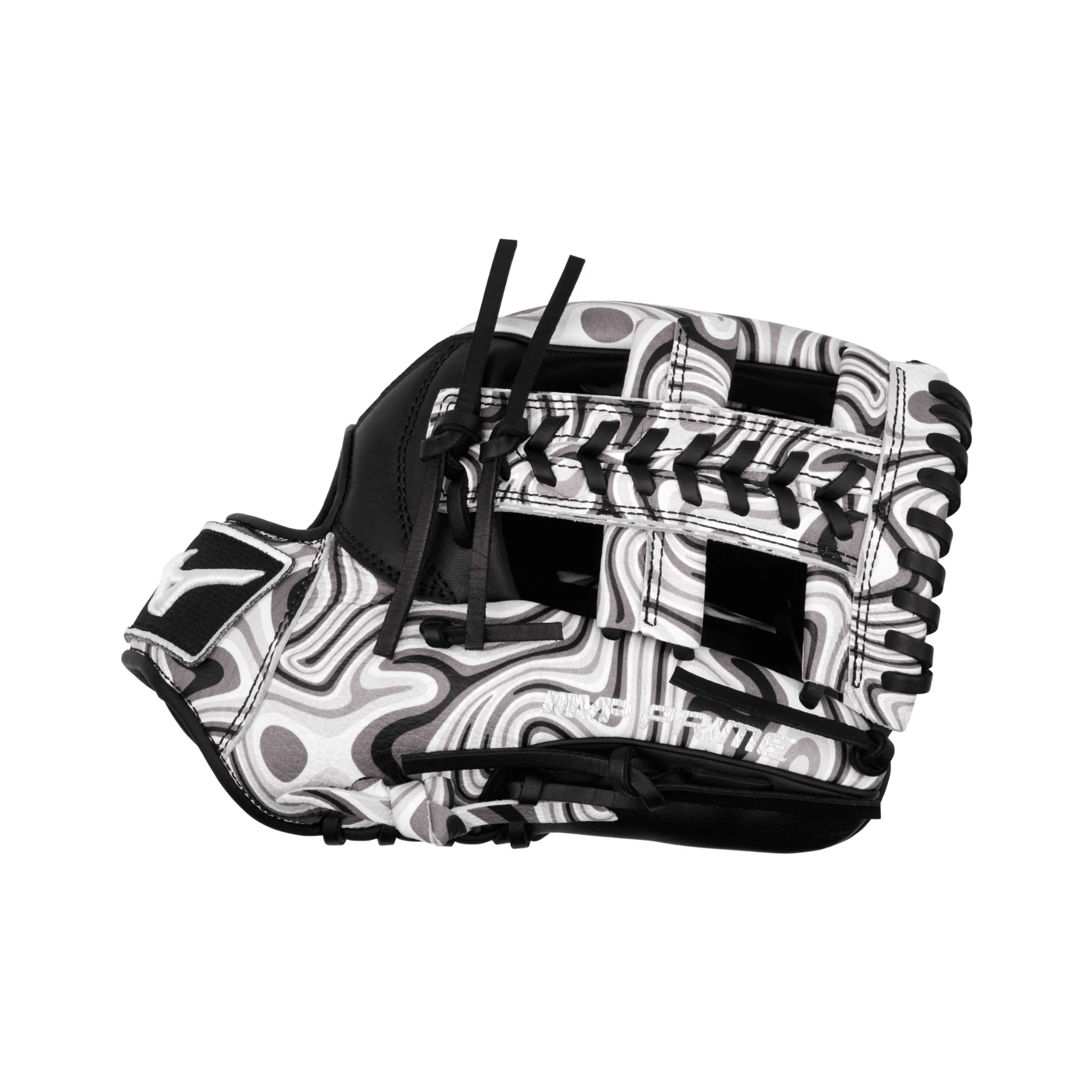 Mizuno GMVP-50MP MVP Prime M-Print Infield Baseball Glove 11.75" RH Oil Slick - Image 4