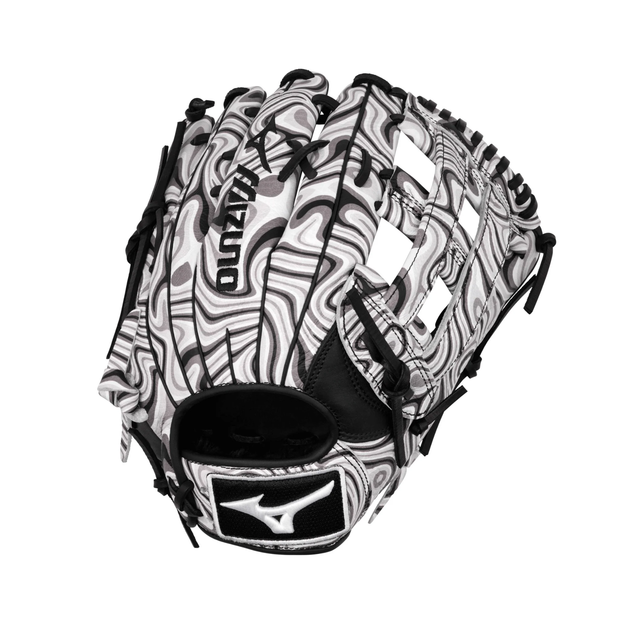 Mizuno GMVP-70MP MVP Prime M-Print Outfield Baseball Glove 12.75" RH Oil Slick - Image 2