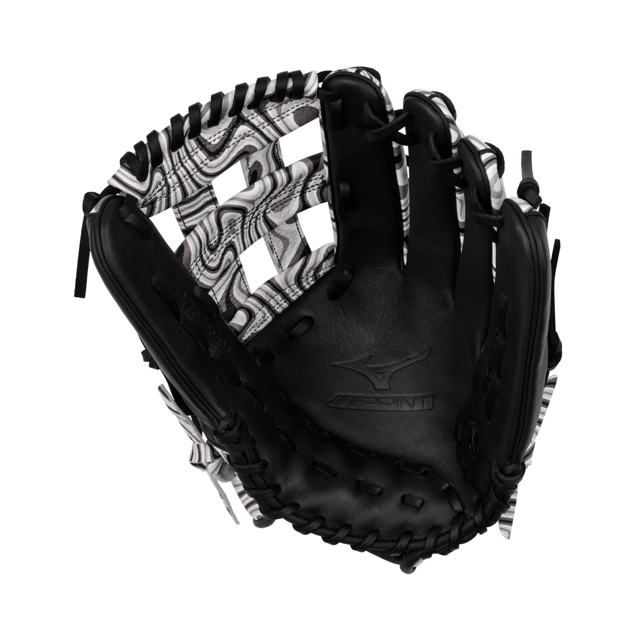 Mizuno GMVP-70MP MVP Prime M-Print Outfield Baseball Glove 12.75" RH Oil Slick - Image 3