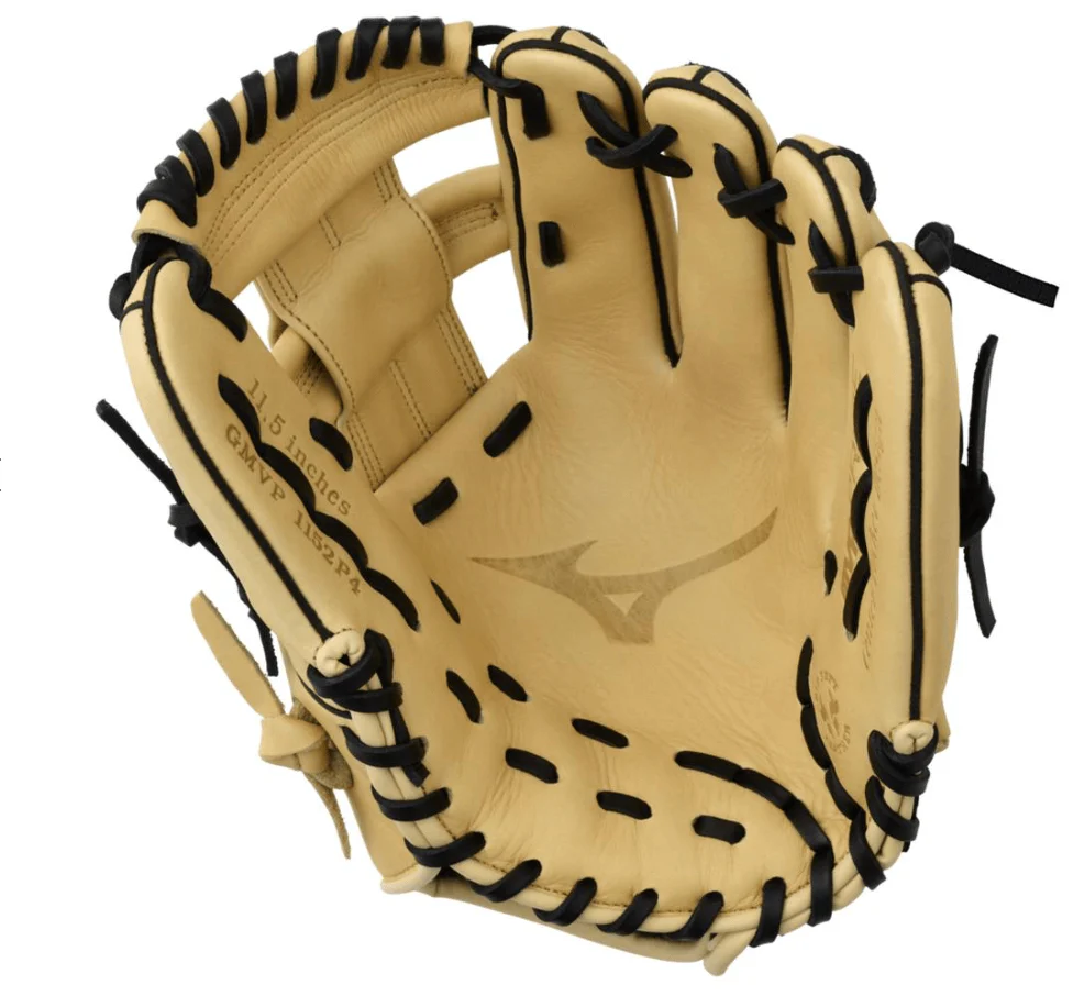 Mizuno GMVP1152P4 MVP Prime Infield Baseball Glove Camel 11.5" RH - Image 3