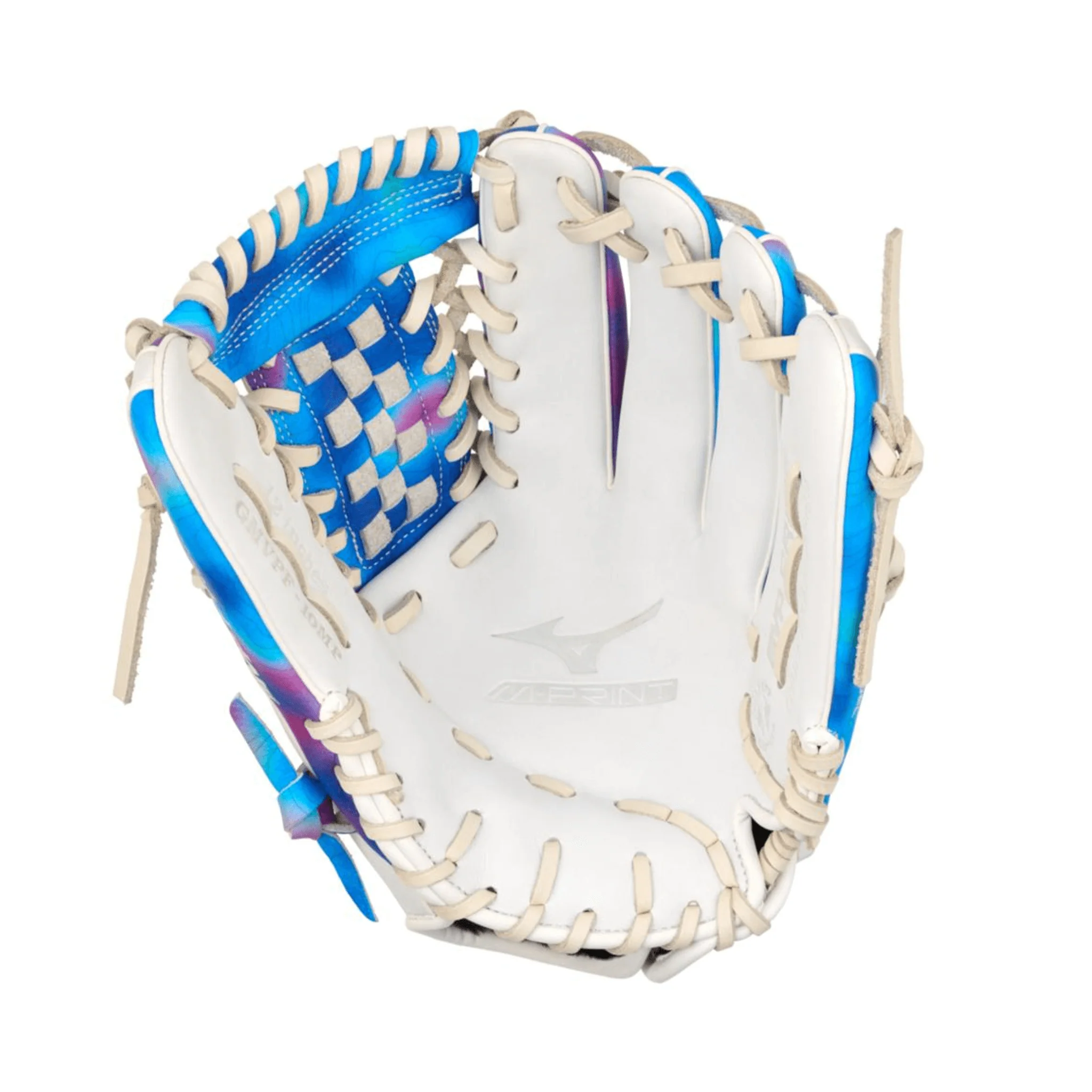 Mizuno GMVPF-10MP MVP Prime M-Print Infield Softball Glove 12" RH Psychedelic - Image 3