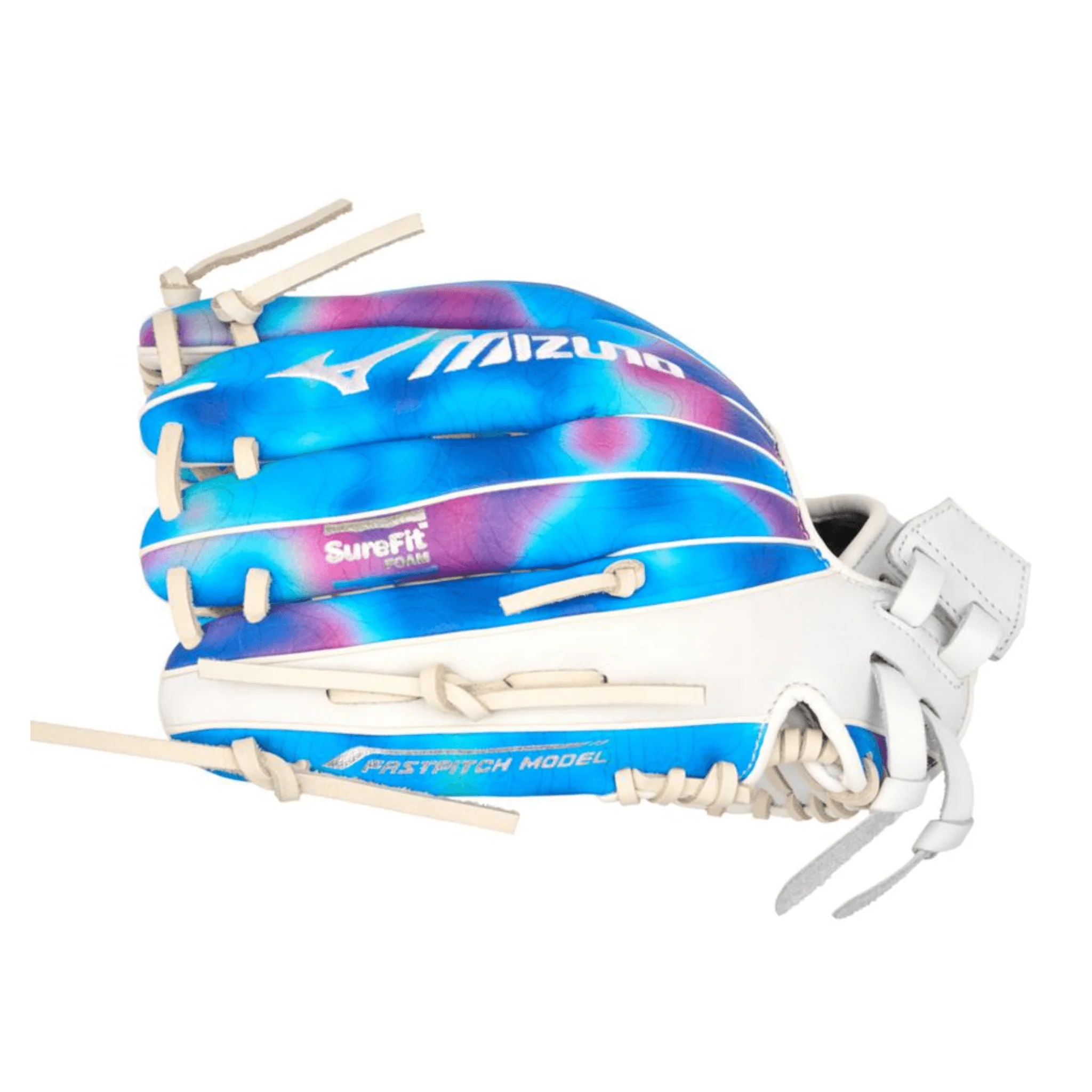 Mizuno GMVPF-10MP MVP Prime M-Print Infield Softball Glove 12" RH Psychedelic - Image 5
