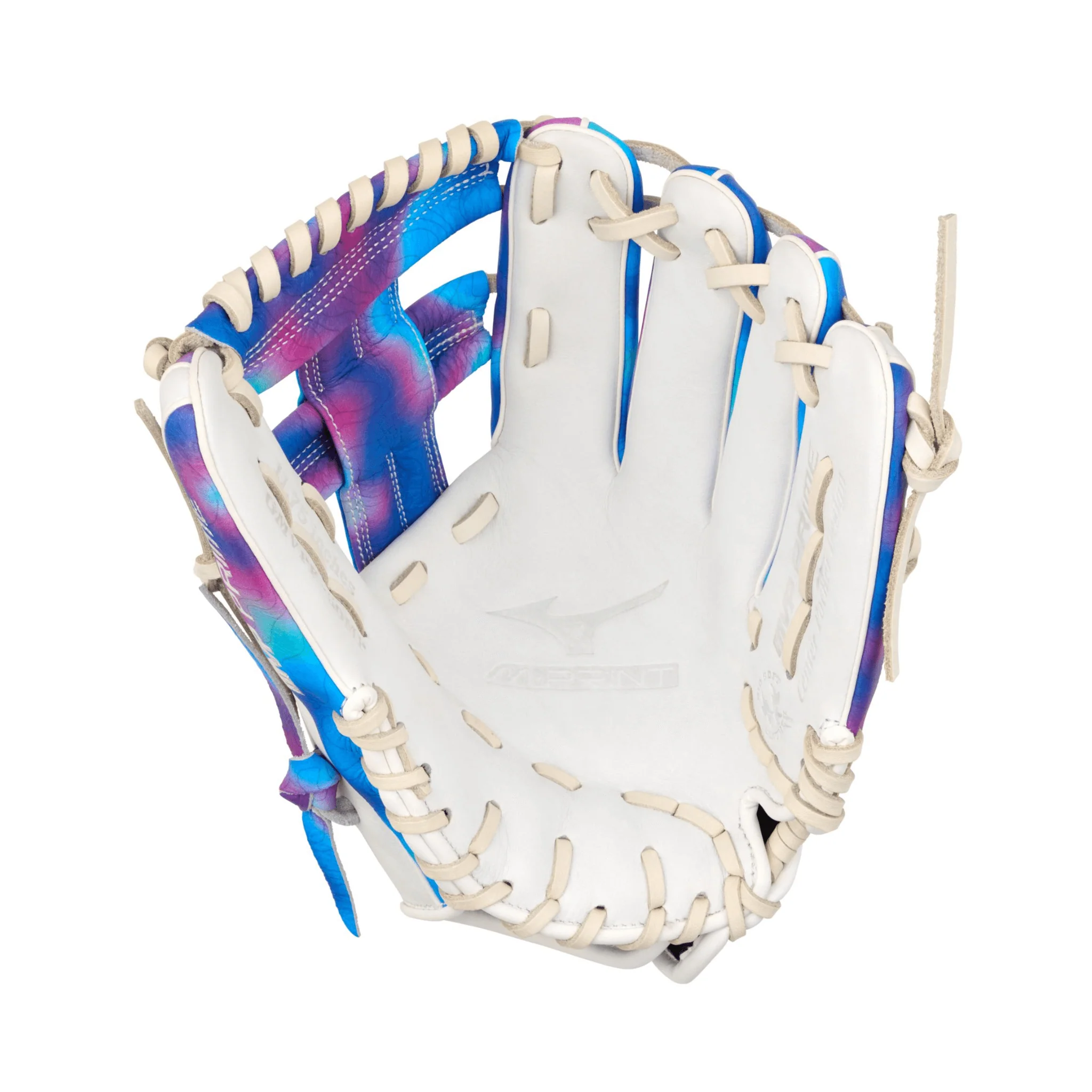 Mizuno GMVPF-50MP MVP Prime M-Print Infield Softball Glove 11.75" Psychedelic - Image 3