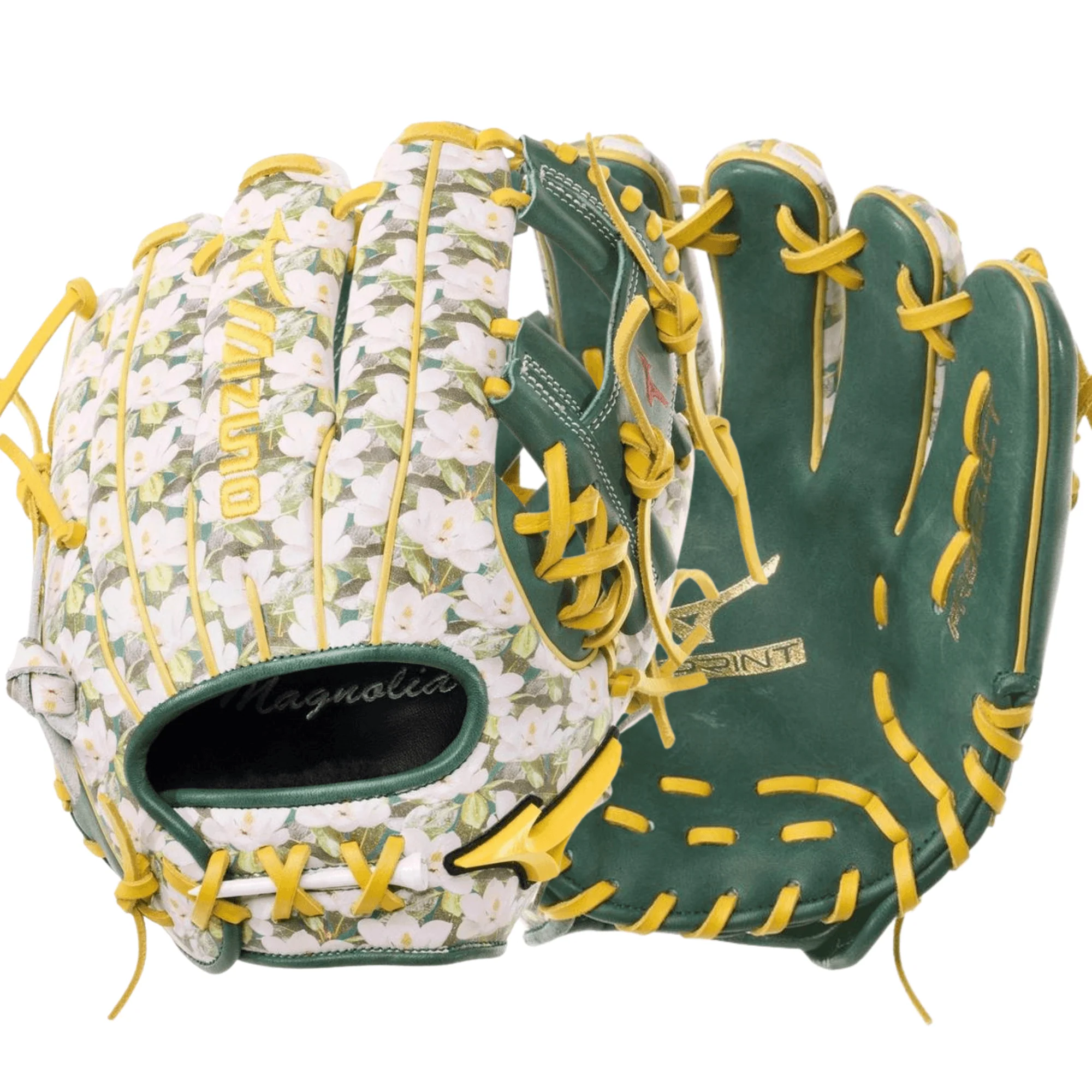 Mizuno GPS-40RMPMAG Pro Select 11. 5" Magnolia Gold Foil Baseball Glove RH