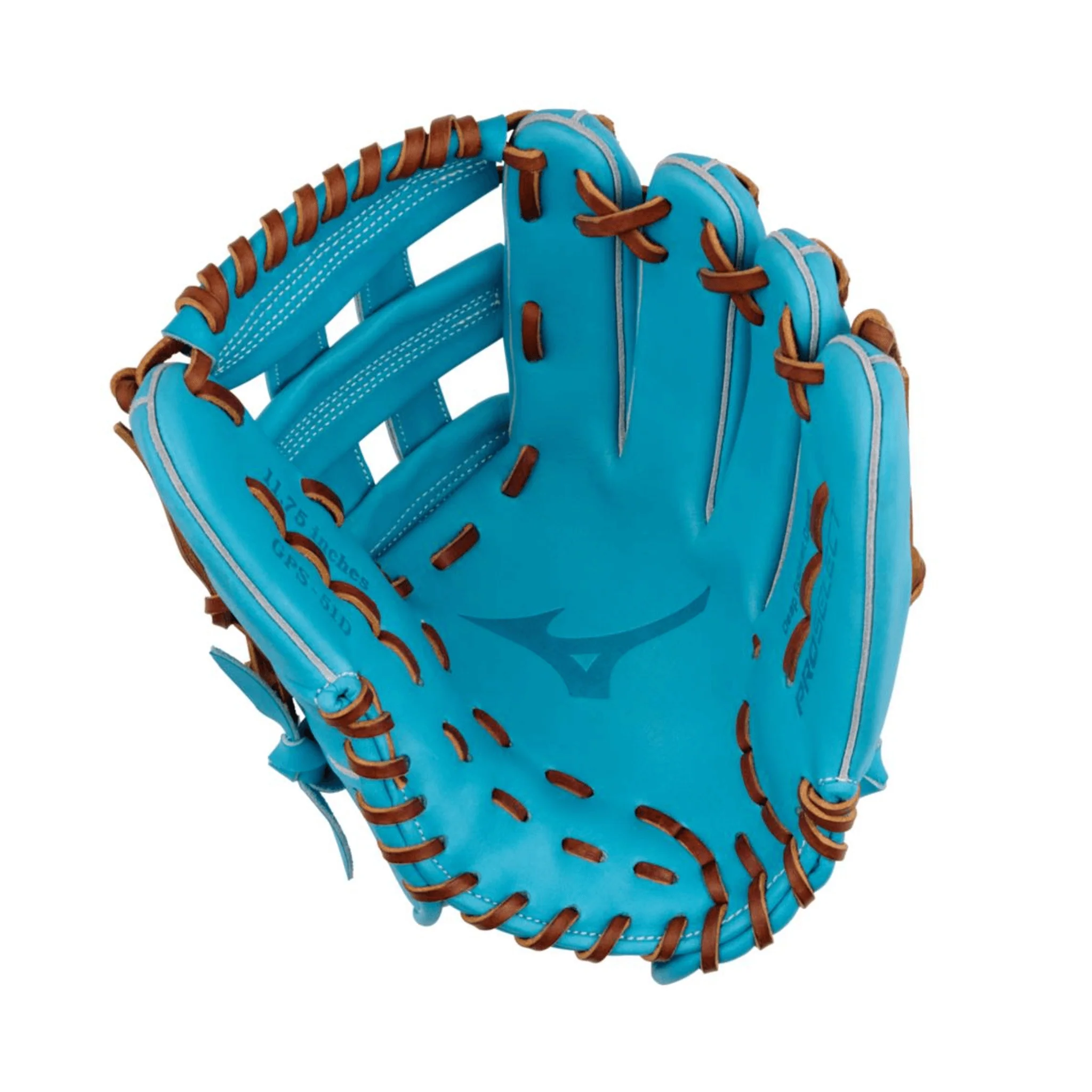 Mizuno GPS51D Pro Select Infielder Baseball Glove 11.75" RH Blue - Image 3
