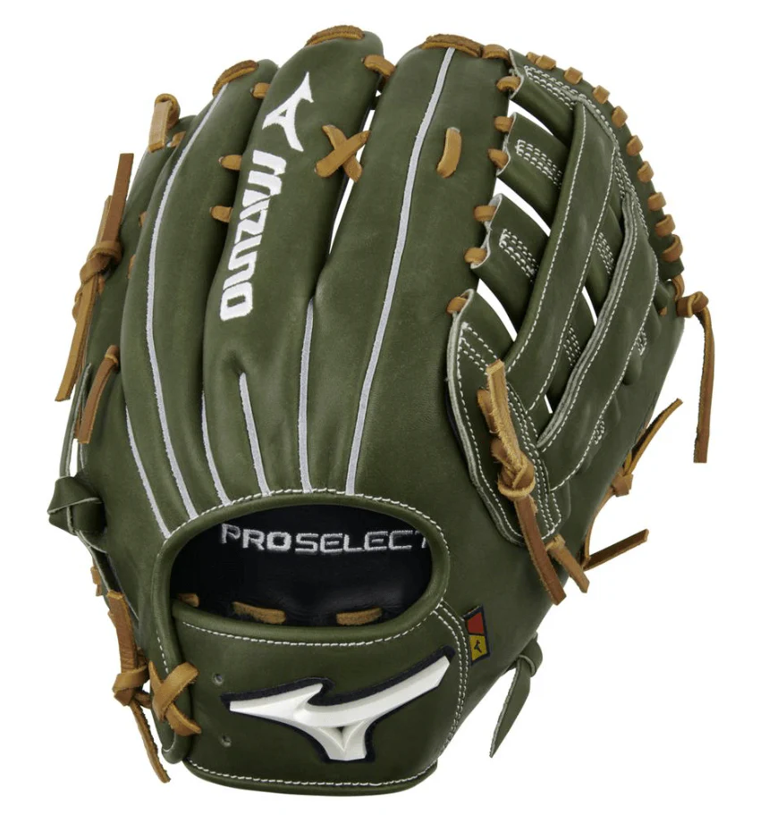 Mizuno GPS-72D Pro Select Premium Outfield Glove 12.75" RHT - Image 2