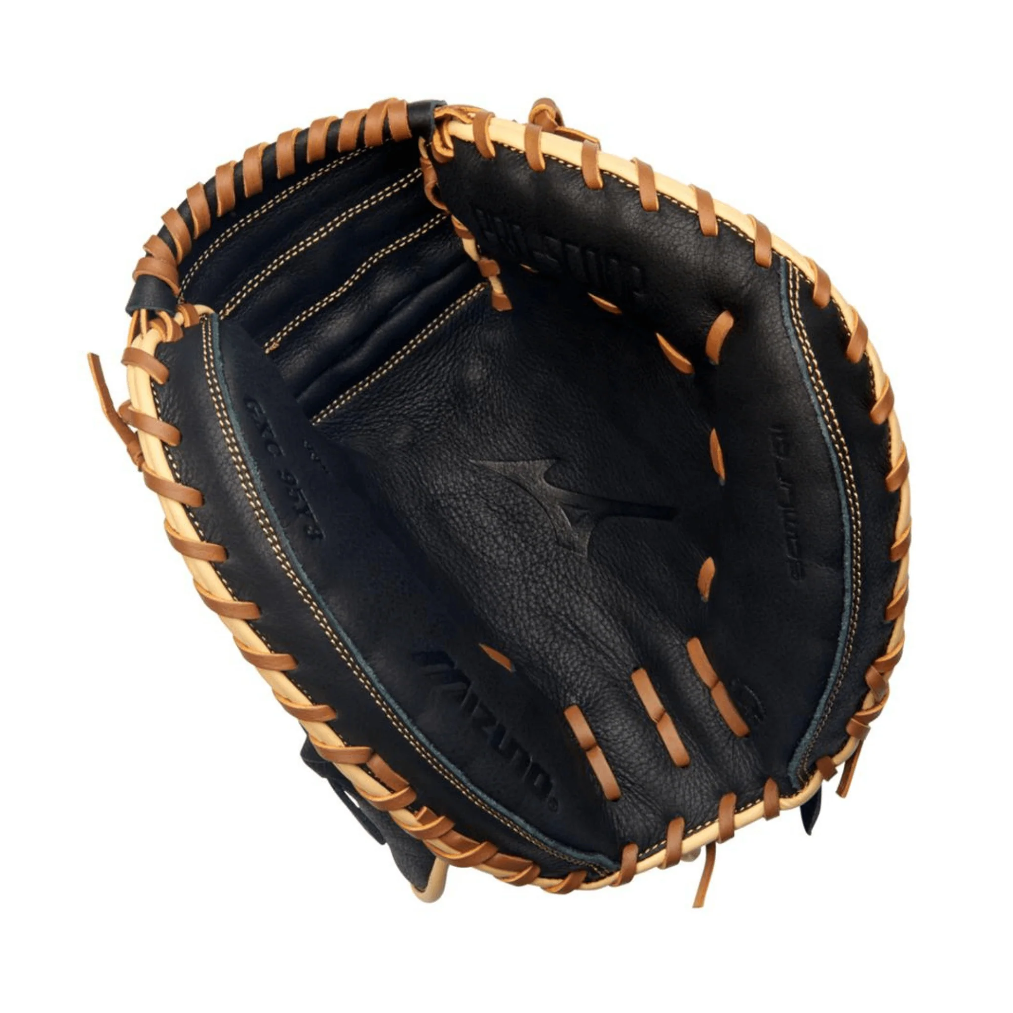 Mizuno GXC95Y3 Samurai Youth Baseball Catcher's Mitt RH Black-Almod - Image 2