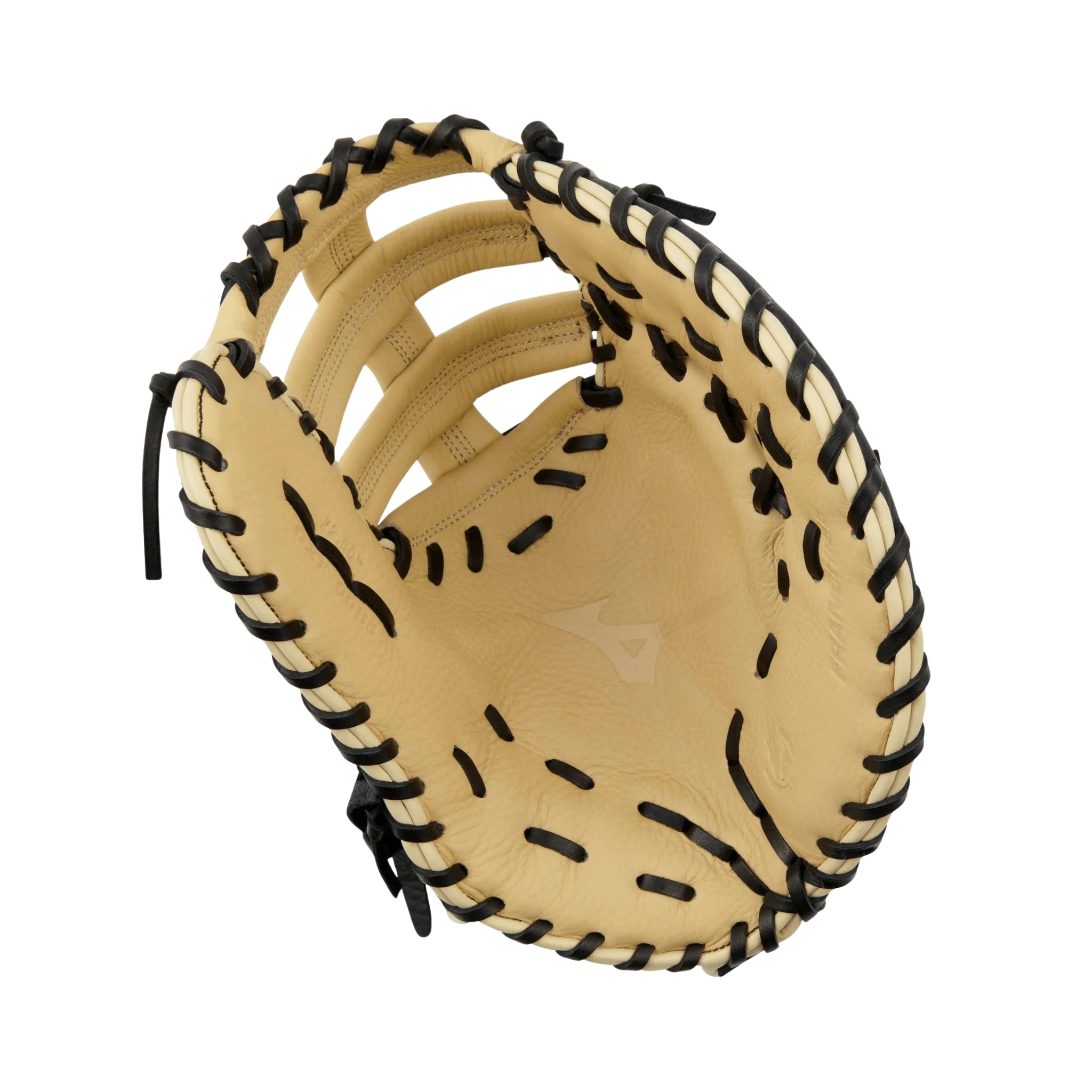 Mizuno GXF90B5 Franchise BB First Base Mitt Baseball Glove 12.5" RH Black/Tan - Image 3
