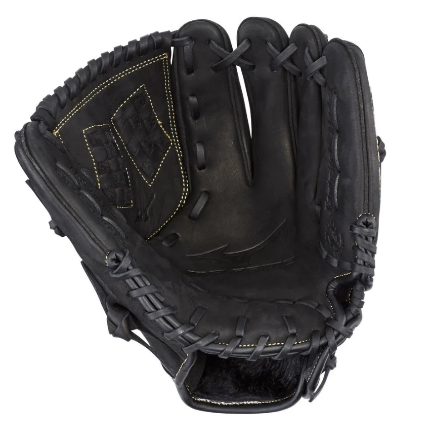 Mizuno MVP Prime 11.5" Fastpitch Softball Glove Black - Image 2