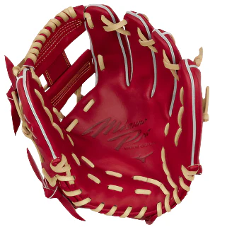 Mizuno Pro Classic GMPC-40 Osaka Red/Cream 11.5" - Image 3