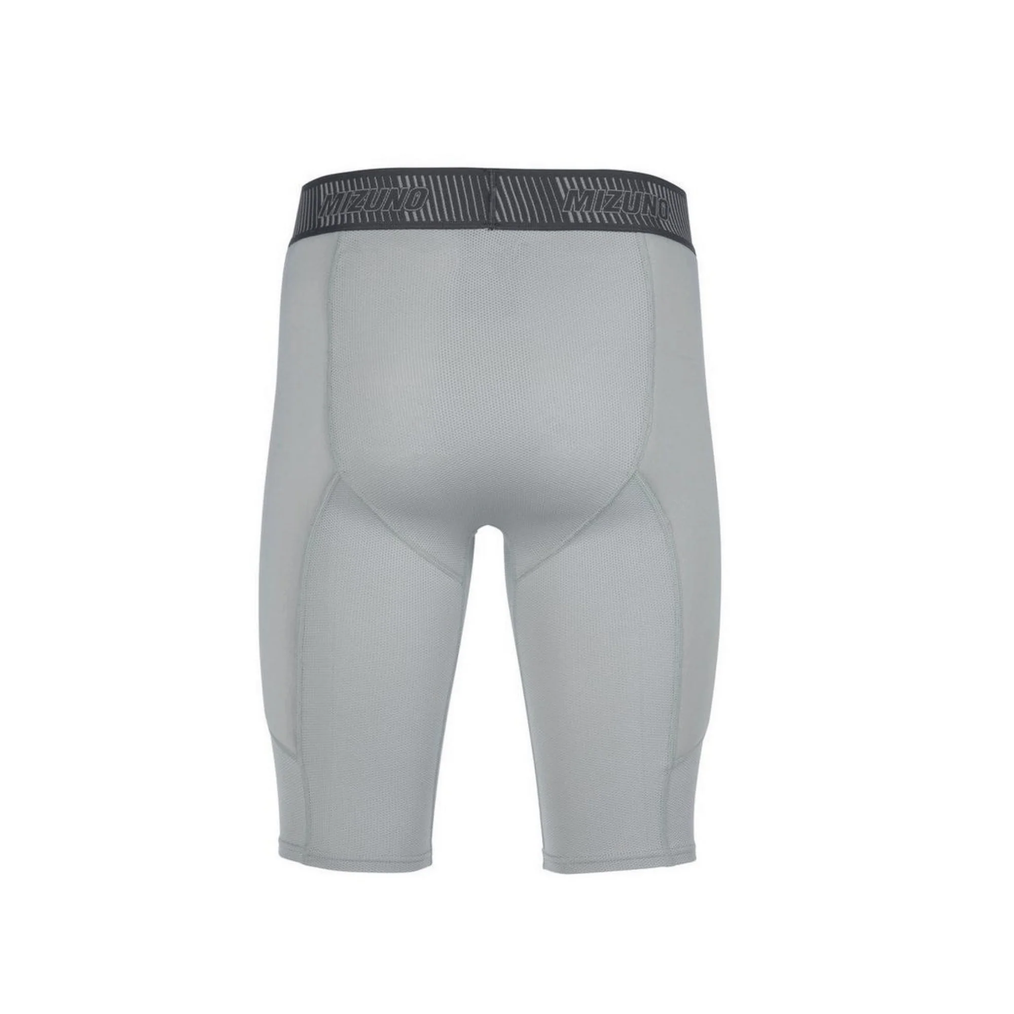 Mizuno Youth Aero Vent Padded Sliding Short Grey - Image 2