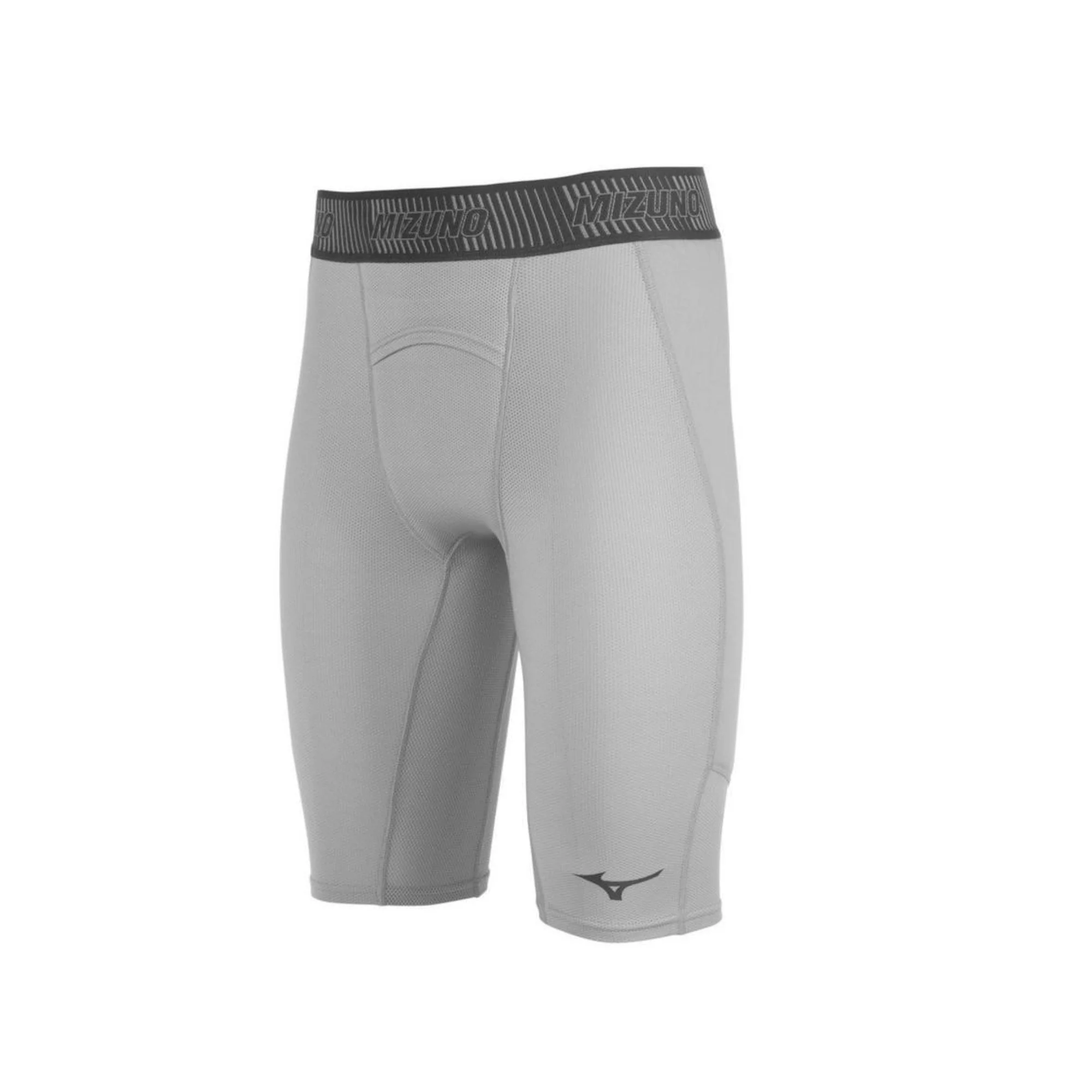 Mizuno Youth Aero Vent Padded Sliding Short Grey - Image 4