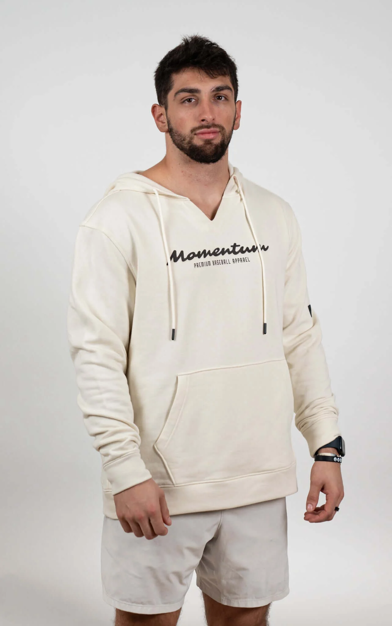 Momentum Tan Heavyweight Hoodie - Image 3