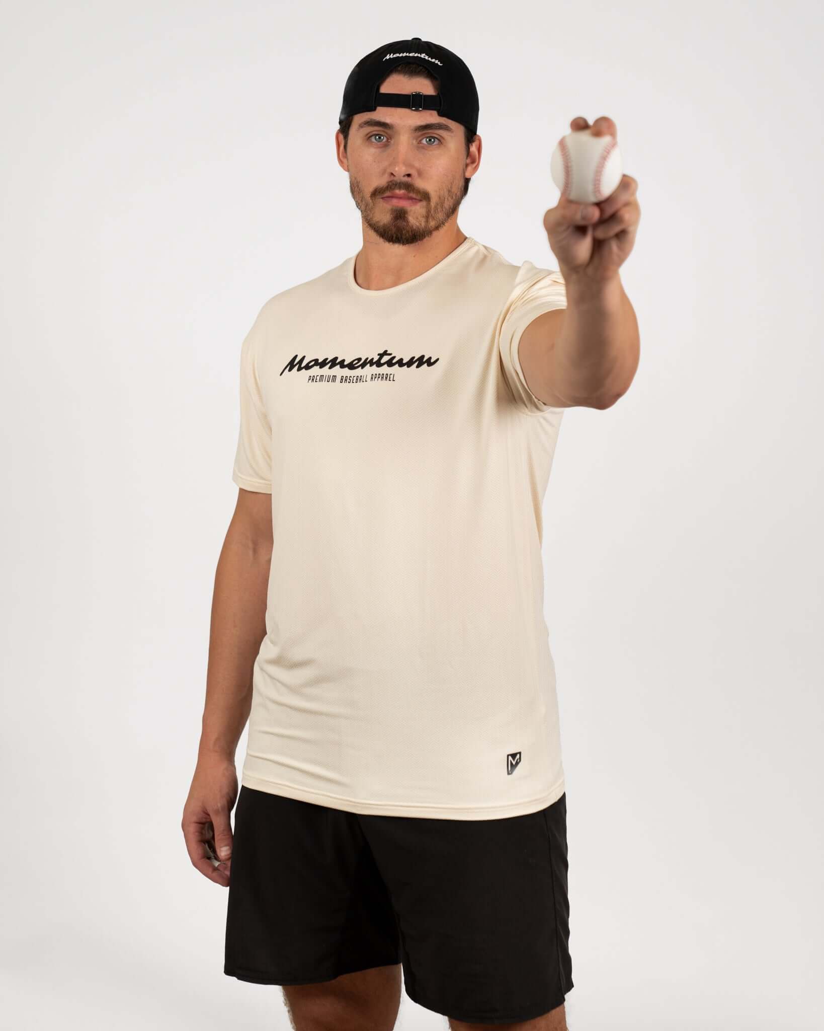 Momentum Tan Recovery Tee - Image 3