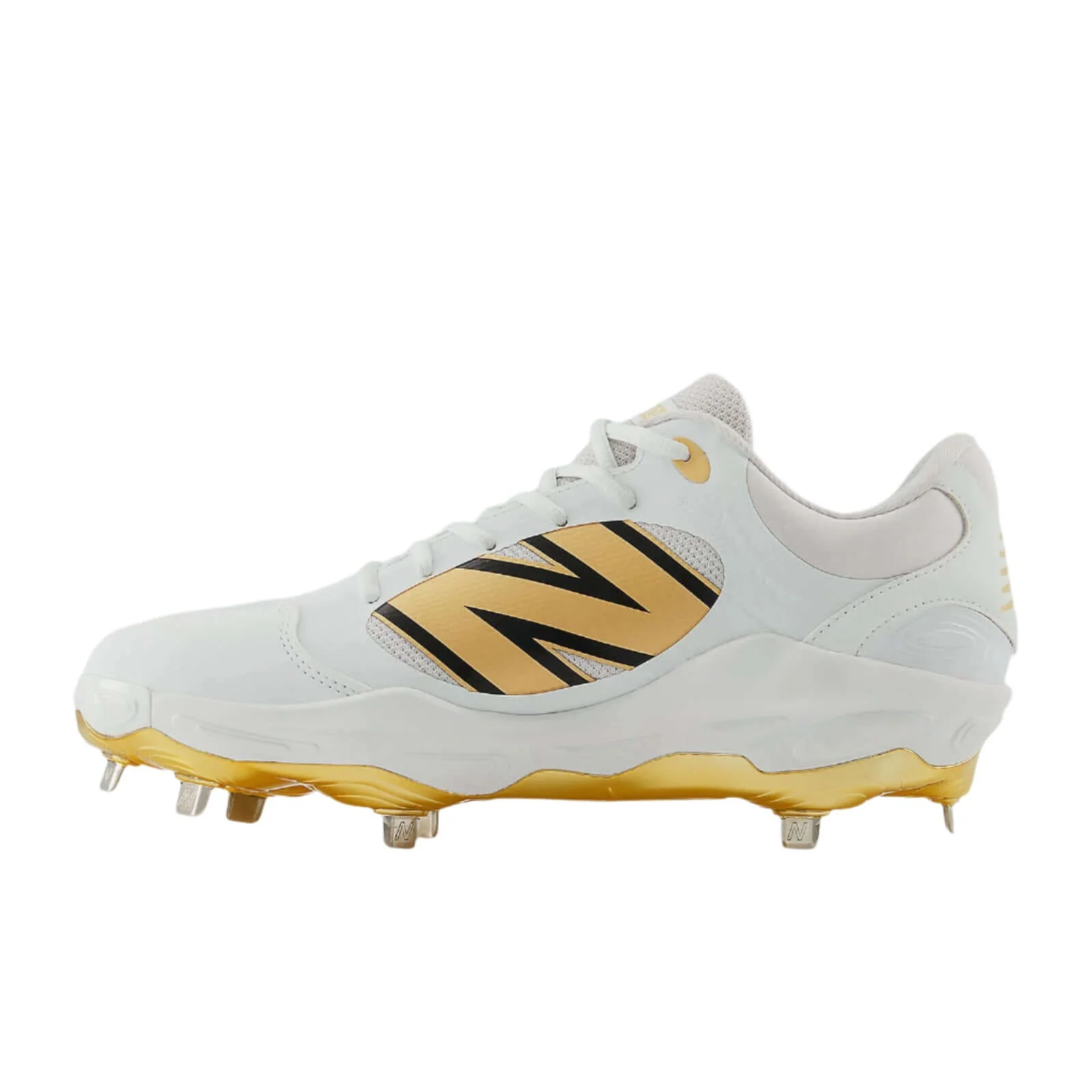 New Balance Fresh Foam X 3000v7 - White Metallic Gold - Image 3