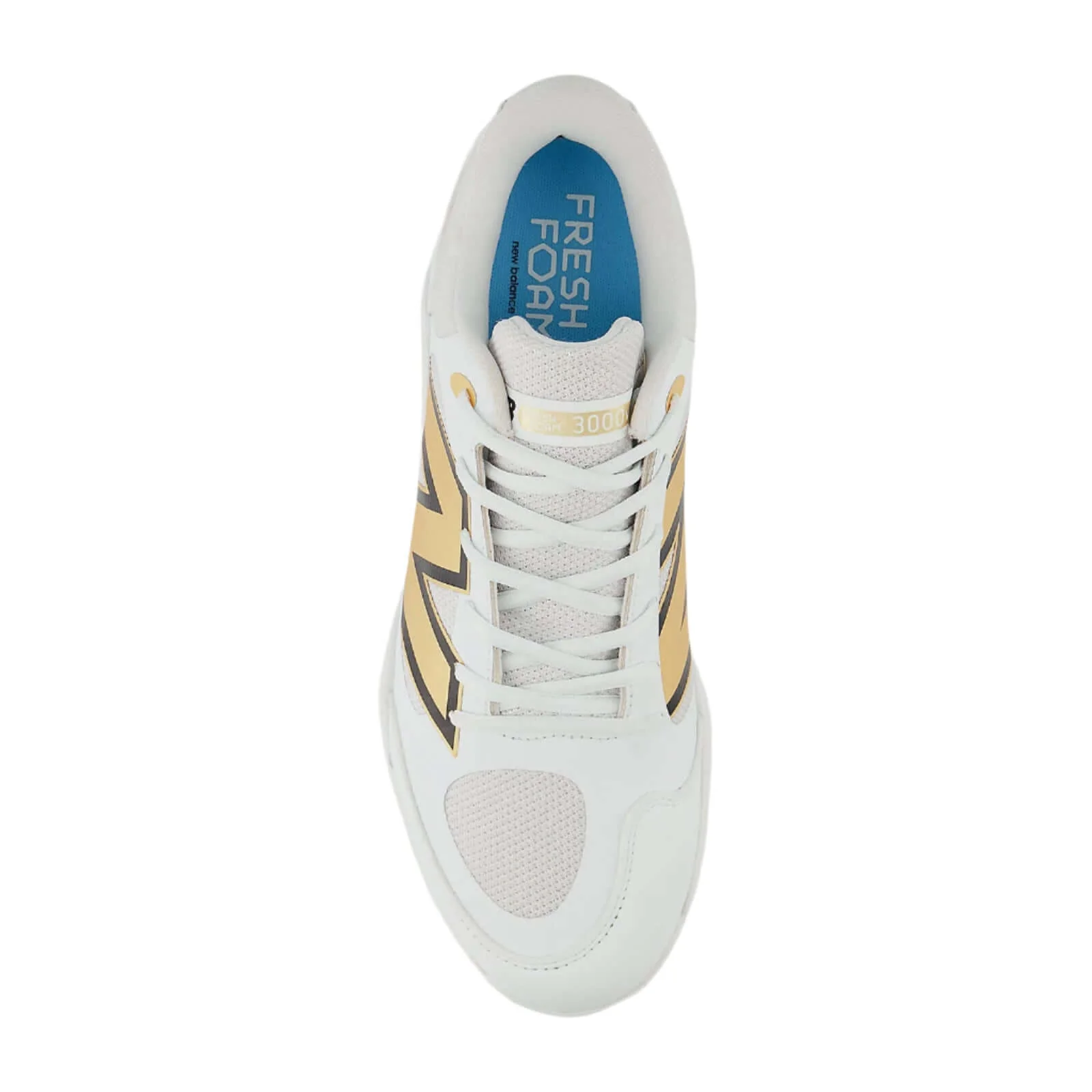 New Balance Fresh Foam X 3000v7 - White Metallic Gold - Image 4