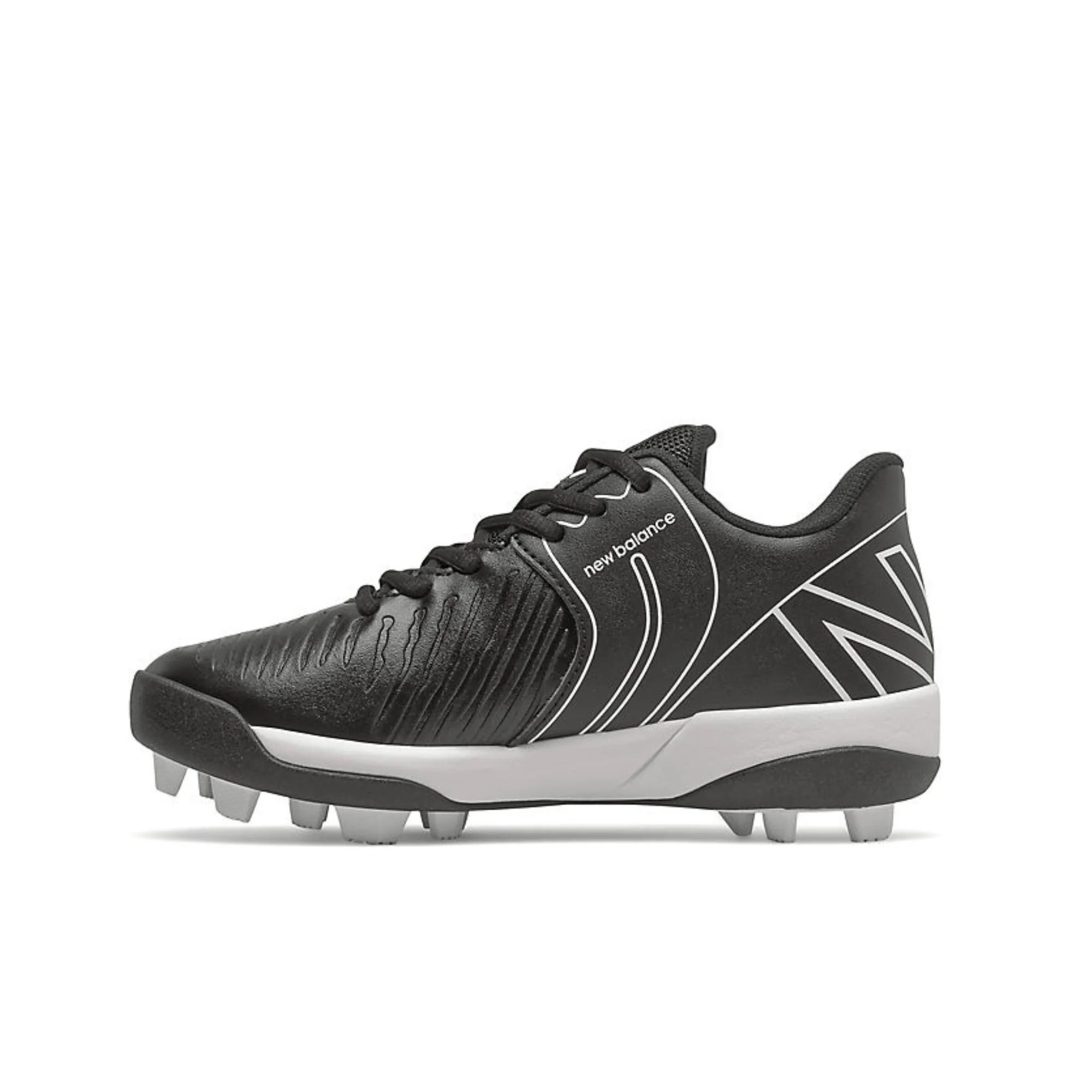 New Balance J4040v6 J4040BK6 Rubber Molded Cleat Black - Image 2
