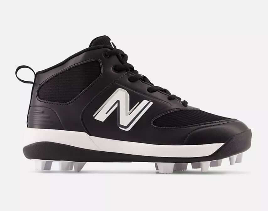 New Balance Kids' 3000 v6 Rubber Molded Black - Image 7