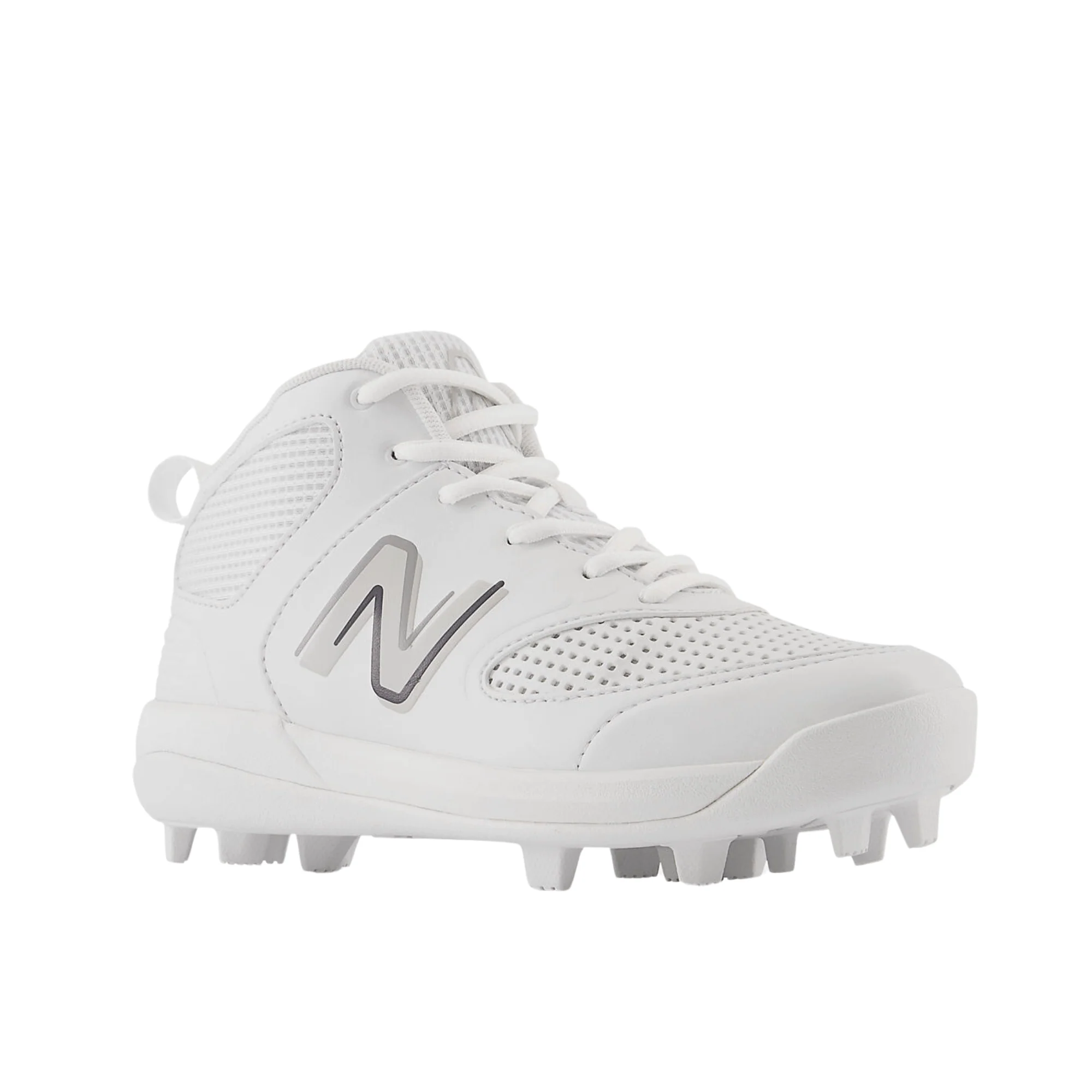 New Balance Kids' 3000 v6 Rubber Molded Synthetics White - Image 5