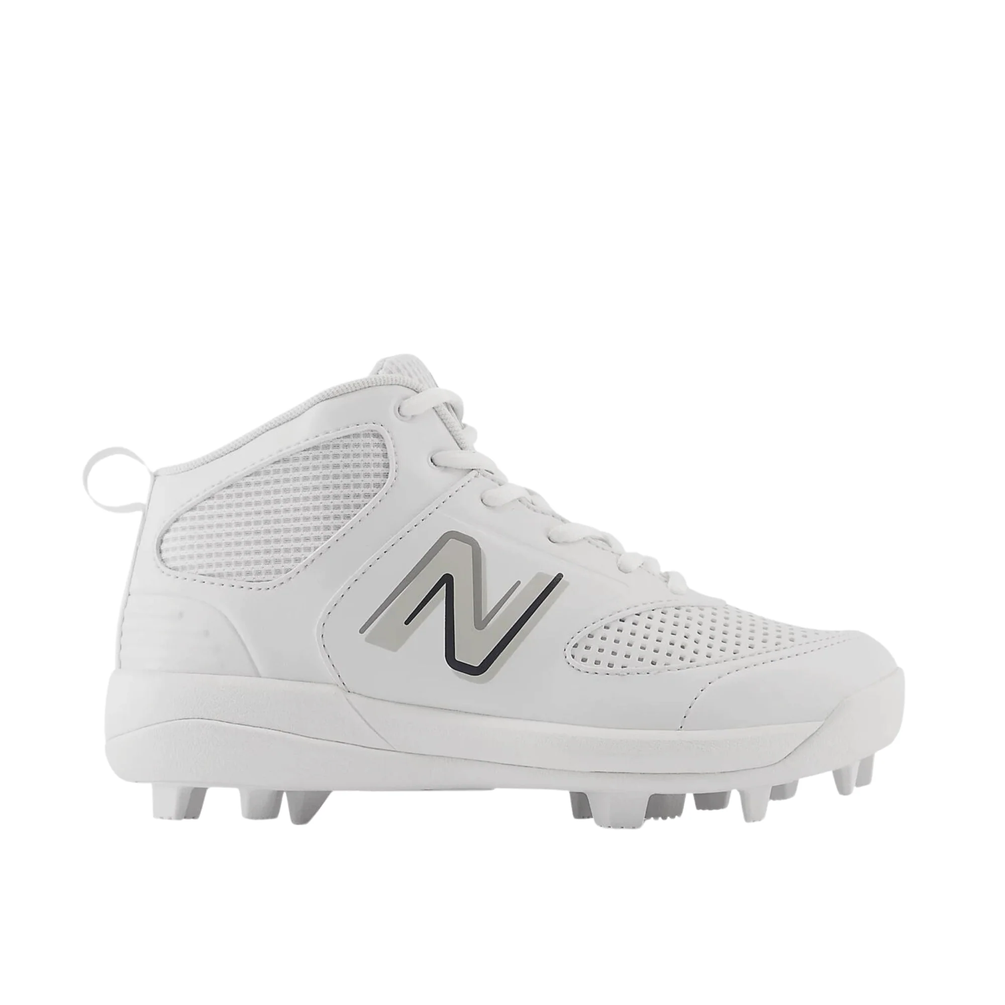 New Balance Kids' 3000 v6 Rubber Molded Synthetics White - Image 7