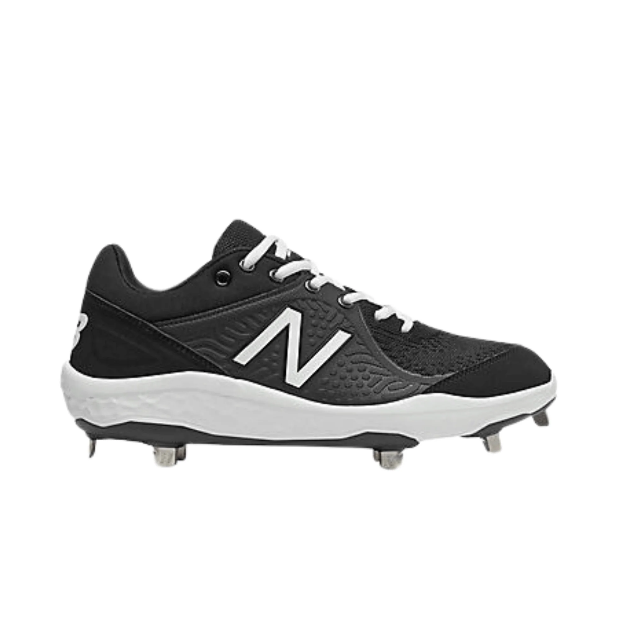 New Balance Low-Cut Fresh Foam 3000v5 Metal Baseball Cleats - Black