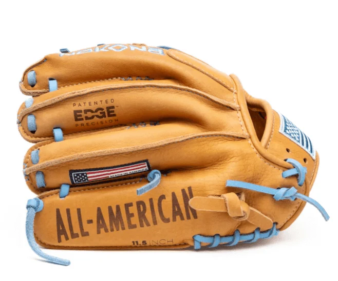 Nokona S1 All-American S1-EP200 Infield Glove - Tan & Columbia I Web Infield 11.25" - Image 10