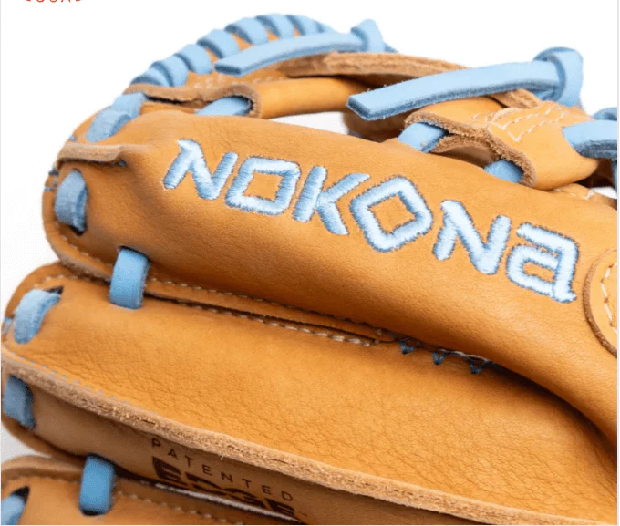 Nokona S1 All-American S1-EP200 Infield Glove - Tan & Columbia I Web Infield 11.25" - Image 12