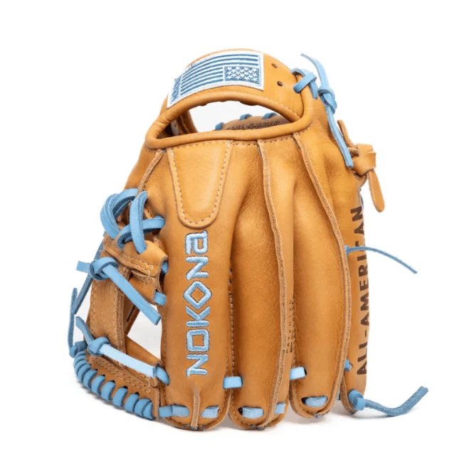 Nokona S1 All-American S1-EP200 Infield Glove - Tan & Columbia I Web Infield 11.25" - Image 5
