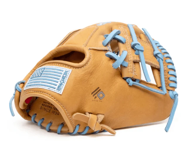 Nokona S1 All-American S1-EP200 Infield Glove - Tan & Columbia I Web Infield 11.25" - Image 9