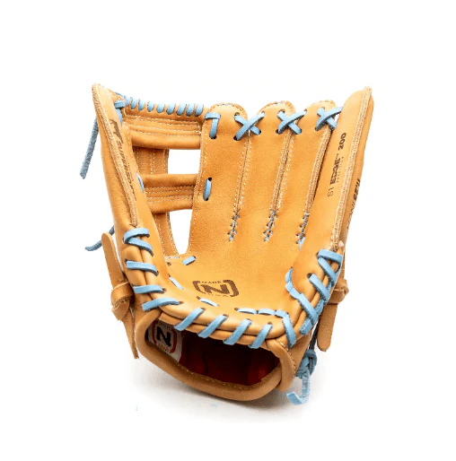 Nokona S1 All-American S1-EP200 Infield Glove Tan & Columbia Single Post Infield 11.25" - Image 4