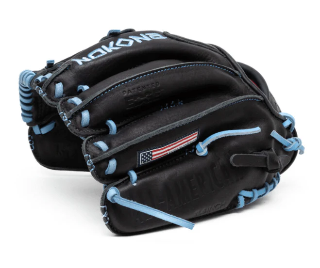 Nokona S1 All-American S1-EP400 Black Infield Glove I Web 11.5" - Image 11