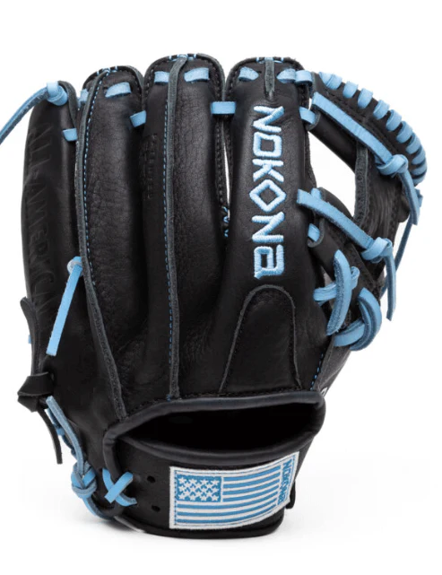 Nokona S1 All-American S1-EP400 Black Infield Glove I Web 11.5" - Image 8