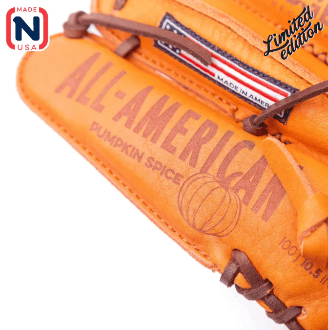 Nokona S1-EP100 Pumpkin Spice I Web Infield Glove 10.5" - Image 13
