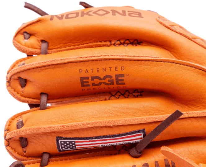 Nokona S1-EP100 Pumpkin Spice I Web Infield Glove 10.5" - Image 14