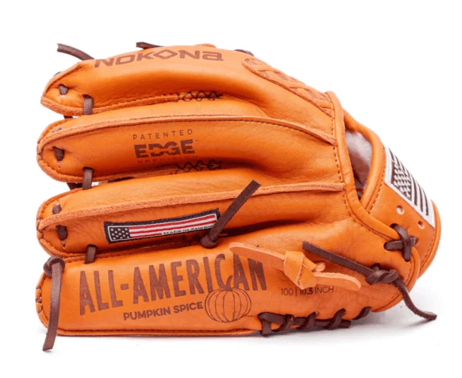Nokona S1-EP100 Pumpkin Spice I Web Infield Glove 10.5" - Image 6