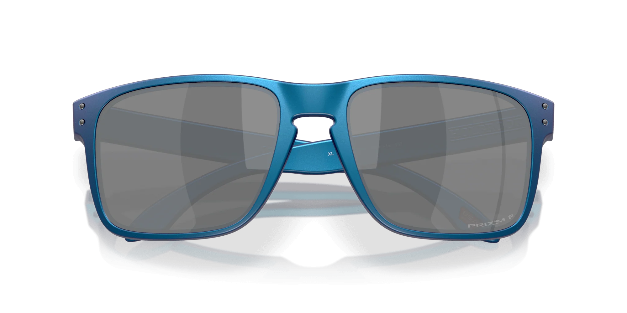 Oakley Holbrook XL Matte Cyan/Blue Frame Prizm Black Polarized Lenses - Image 5