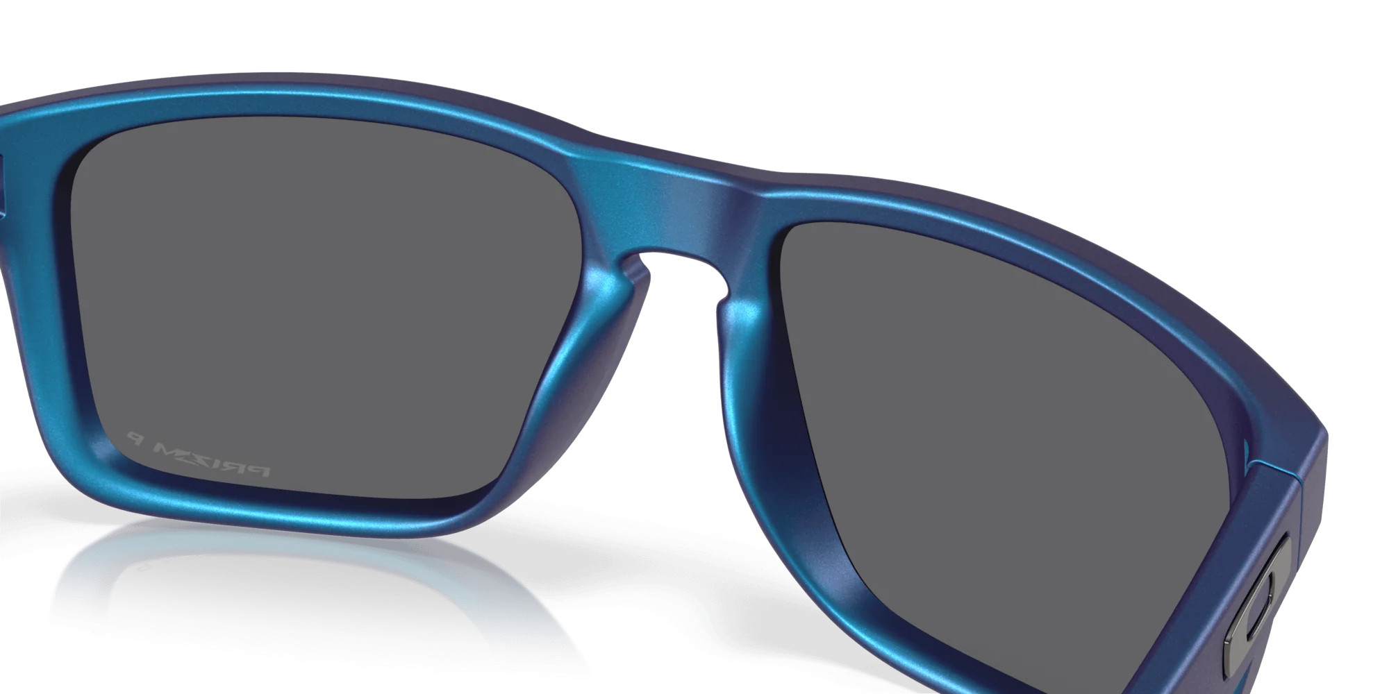 Oakley Holbrook XL Matte Cyan/Blue Frame Prizm Black Polarized Lenses - Image 7