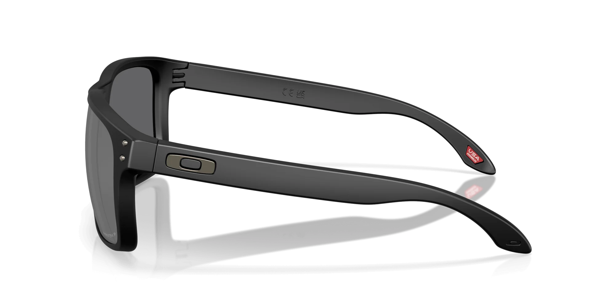 Oakley Holbrook XXL Matte Black Frame Prizm Black Polarized Lenses - Image 3