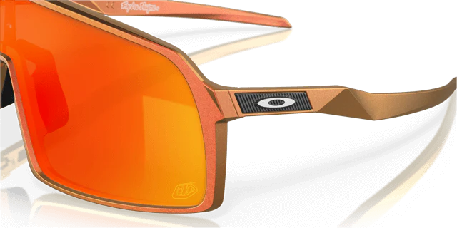 Oakley Sutro Troy Lee Design Series Red Gold Shift Frame w/Prism Ruby Lens - Image 3