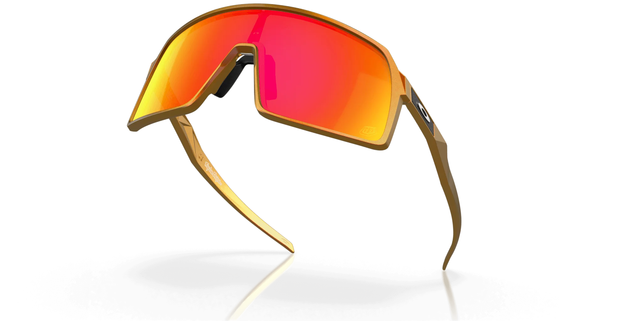 Oakley Sutro Troy Lee Design Series Red Gold Shift Frame w/Prism Ruby Lens - Image 5