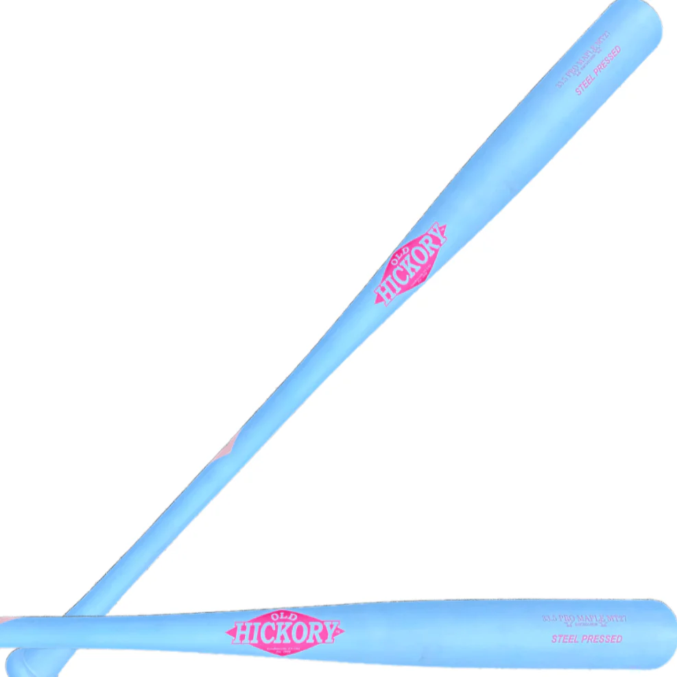 Old Hickory Steel Pressed MT27 Mint Custom Wood Baseball Bat