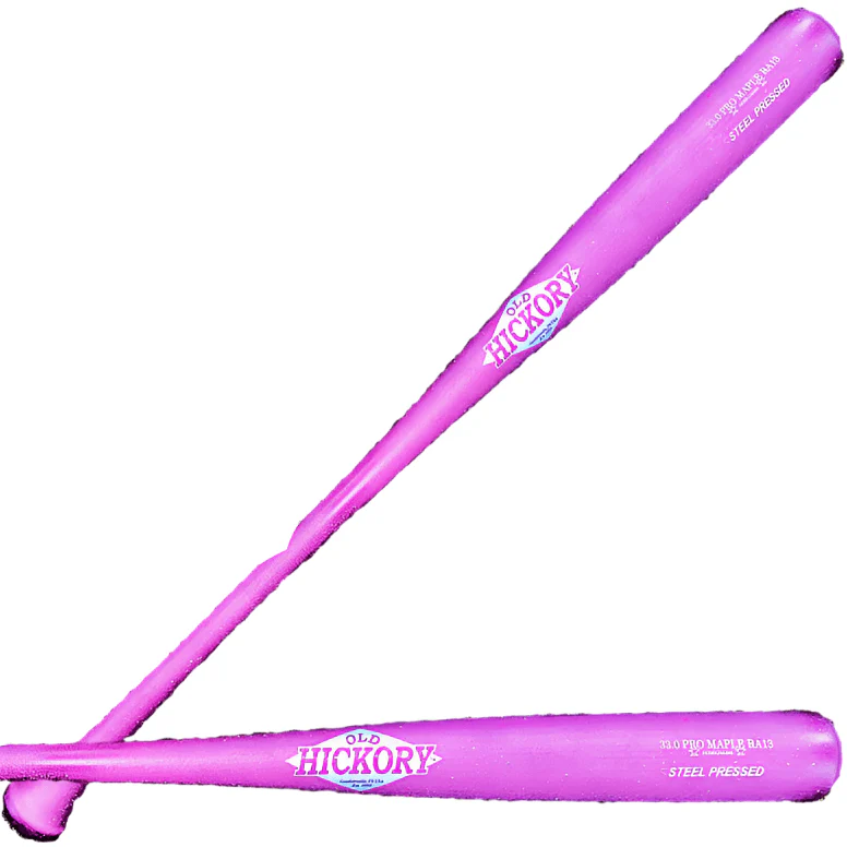 Old Hickory Steel Pressed RA13 Galaxy Custom Wood Baseball Bat