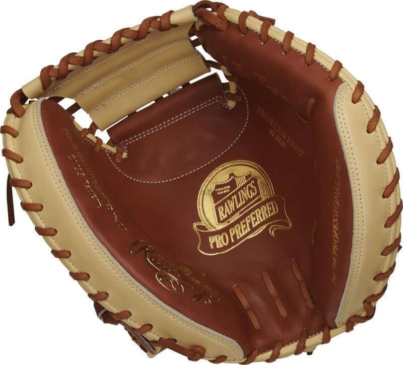 Rawlings Pro Preferred 33 in Baseball Catcher's Mitt - Image 2