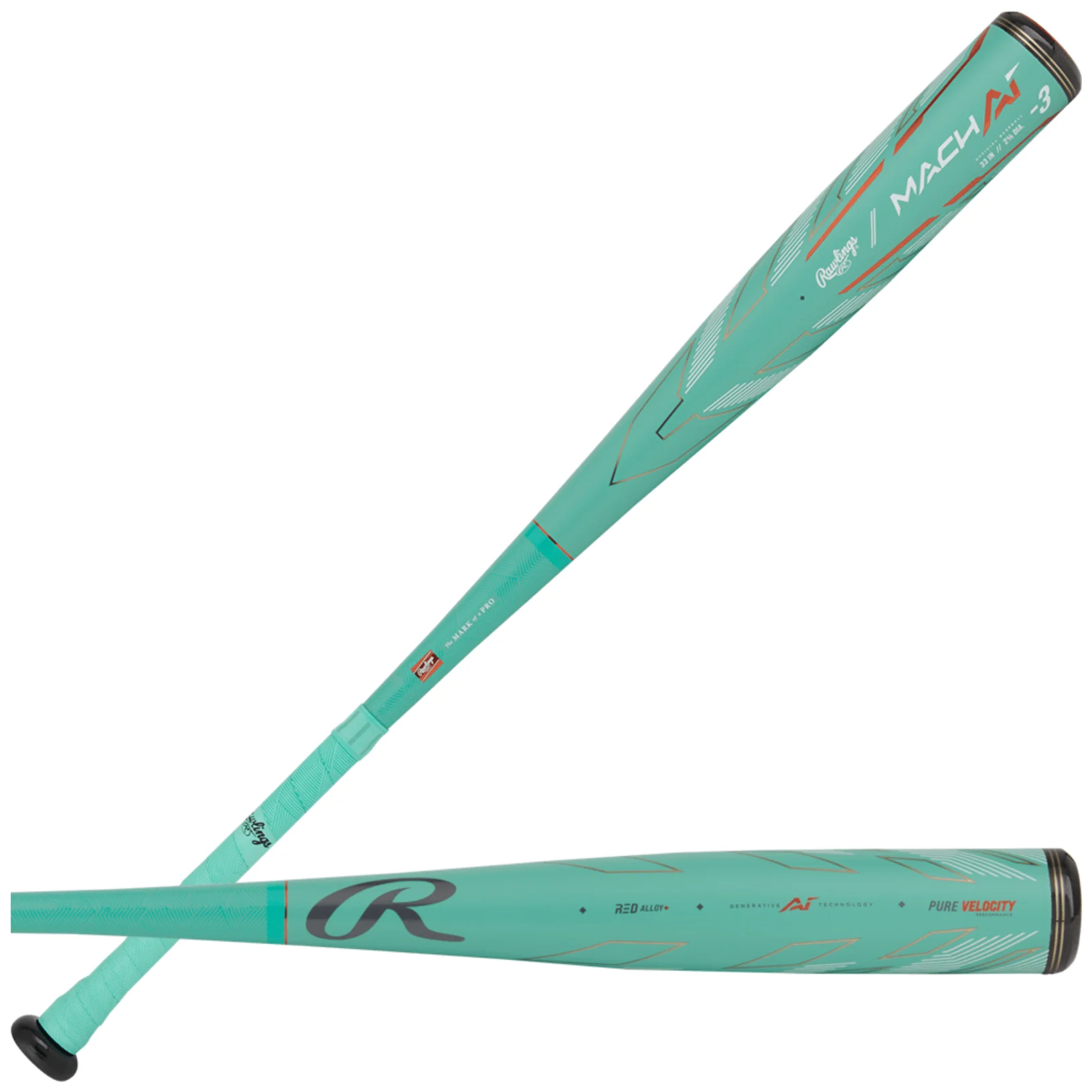 2024 Rawlings Mach AI -3 (2 5/8" Barrel) BBCOR Baseball Bat