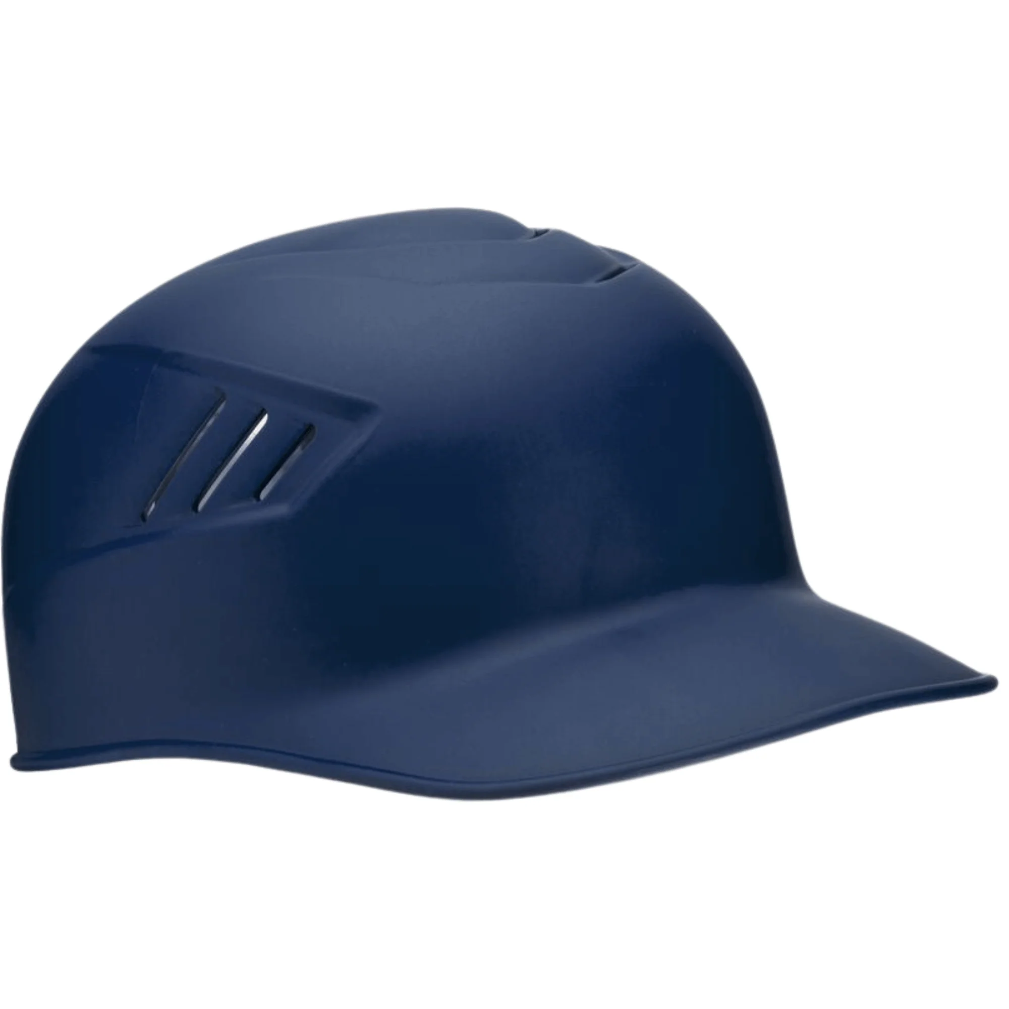 Rawlings Coolflo 1-Tone Catchers And Base Coach Skull Cap Helmet - Matte Navy - Image 4