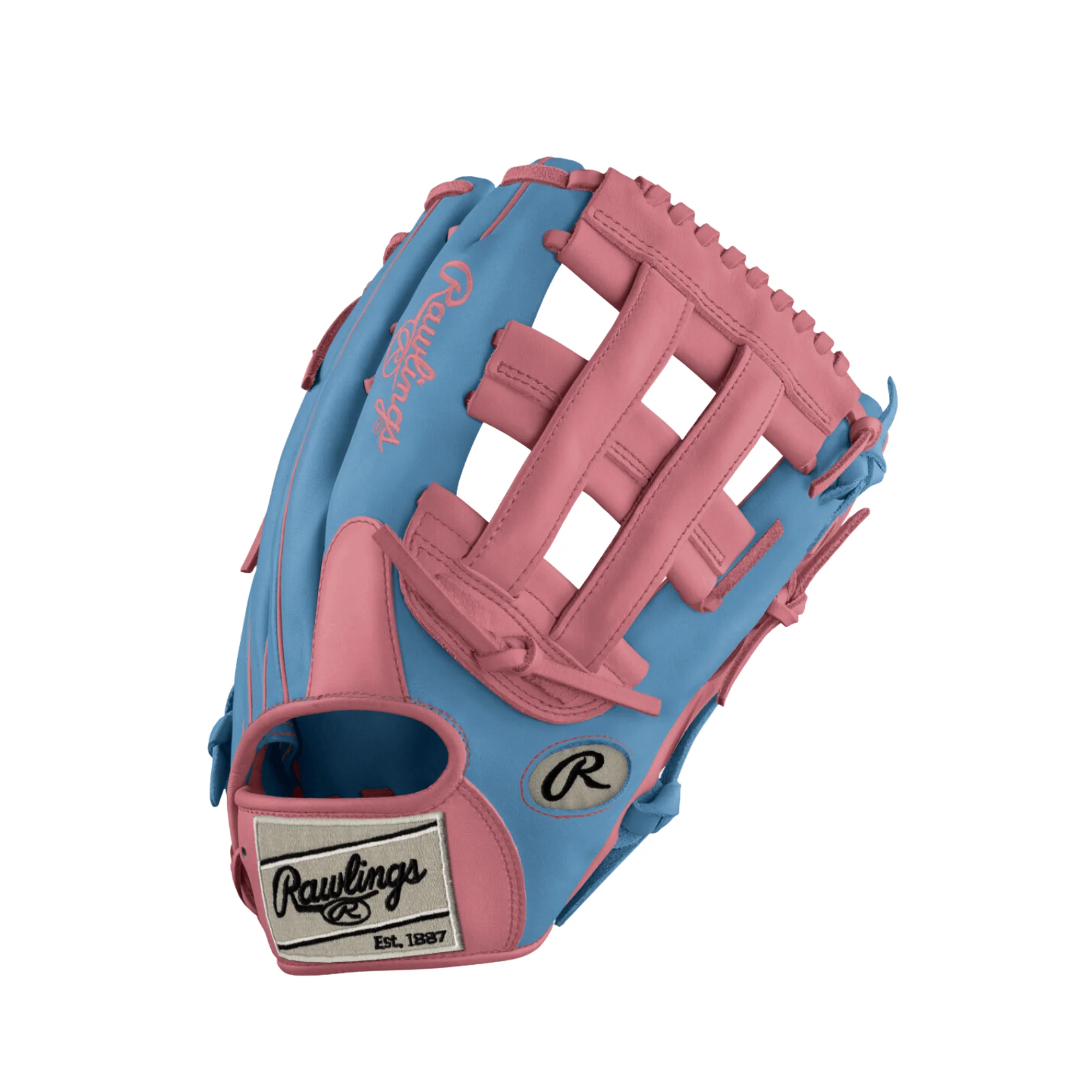 Rawlings Custom Heart of the Hide 12 3/4 Cotton Candy OF Glove