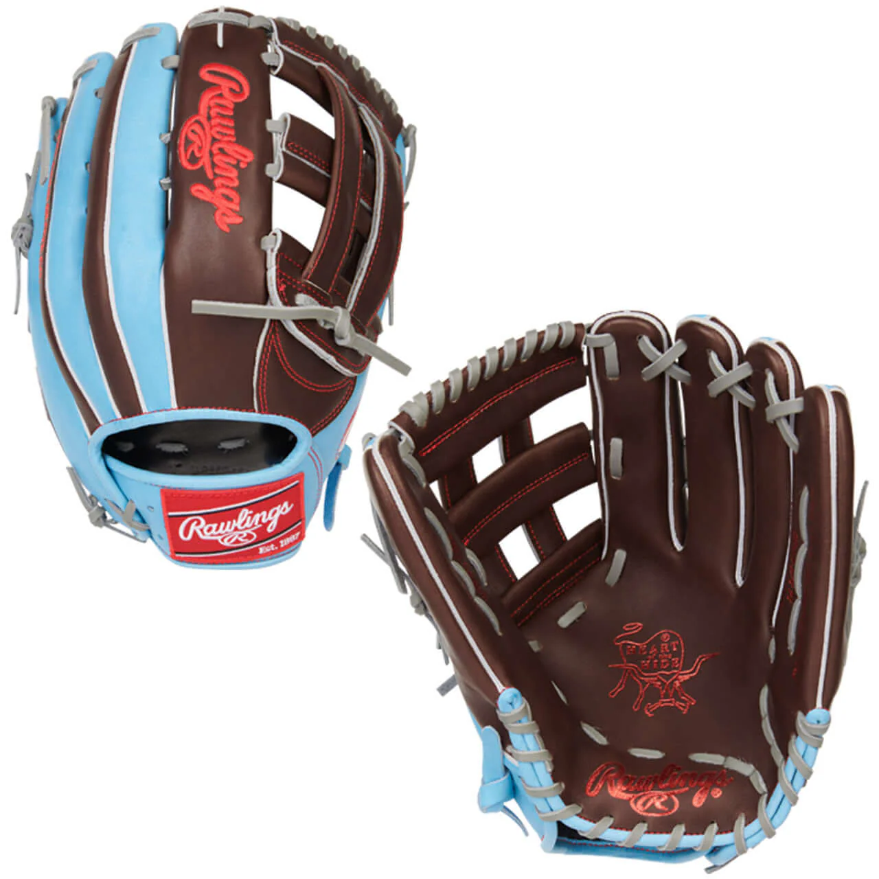 Rawlings Heart of the Hide 12.75-inch Outfield Glove - Throwing Hand: Right - Image 3